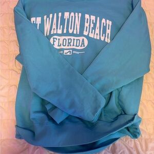 Blue Fort Walton Beach Sweatshirt